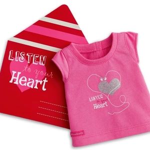 Retired AGD Valentine tee gift set